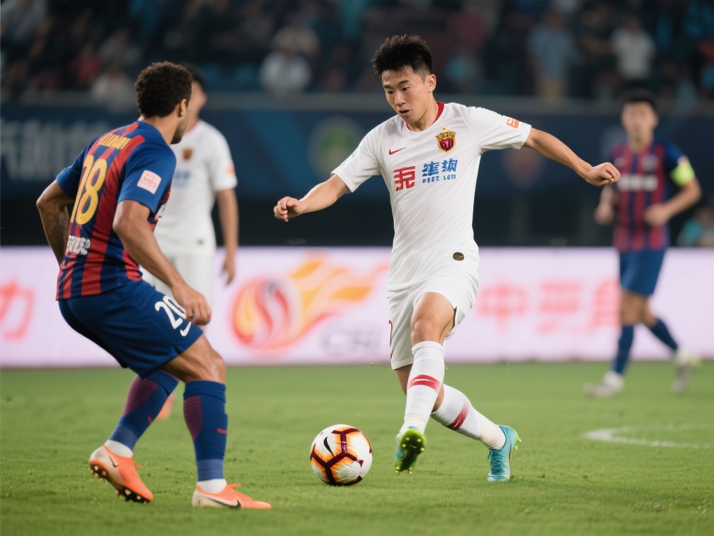 在现代足球比赛中，传球是球队进攻的核心环