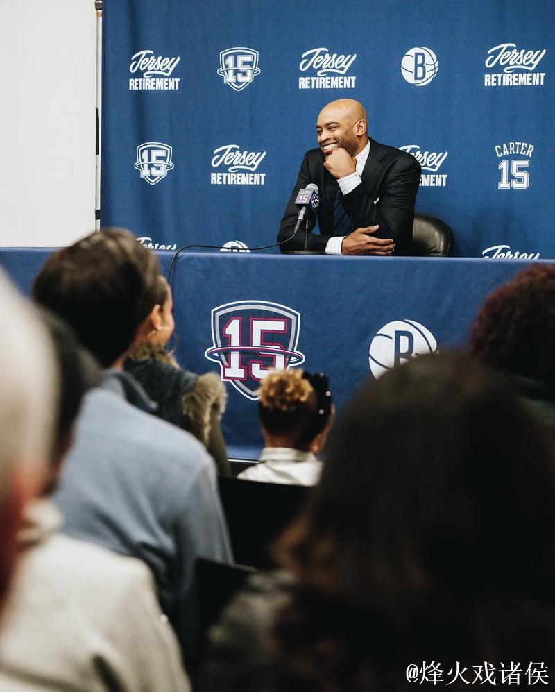 篮网决定退役卡特球衣 5年效力期间3度入选全明星